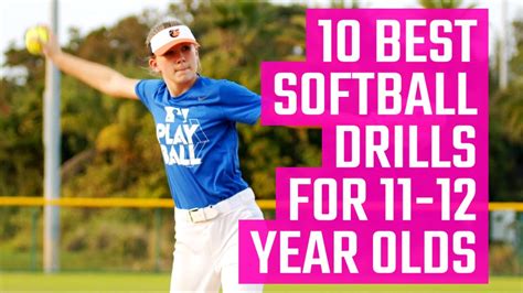 Play catch like this for about ten minutes. . Youth softball drills